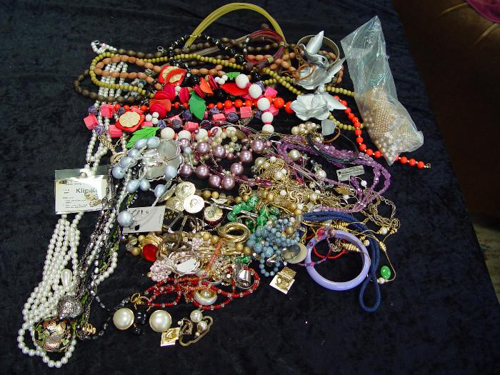Bagged Lot of Costume Jewelry