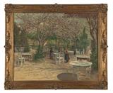 Lot# 1094 Theodor Von Hormann (1840-1895 Austrian)
 
Children playing on an outdoor patio, oil on canvas, 31.75'' H x 39.25'' W, est: $12,000/18,000