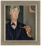 Lot# 1125 Jean Negulesco (1900-1993 Romanian / American)
 
Portrait of a man holding a pipe, oil on canvas, the first: 26.27'' H x 23.25'' W, est: $10,000/15,000