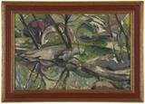 Lot# 1175 Kostas Loustas (1933-* Greek)
 
''Pond in Central Park'', oil on canvas, 12.75'' H x 19'' W, est: $2000/3000