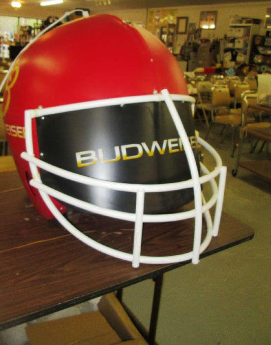 Budweiser Football helmet shape Light fixture
