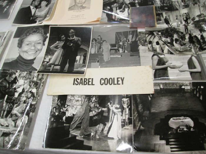 Backstage personal photos from Isabelle Cooley estate of Cleopatra with elizabeth Taylor, Rex Harrison and Richard Burton