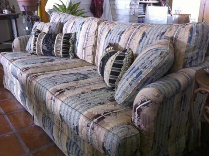 Custom Upholstered 78" Sofa
