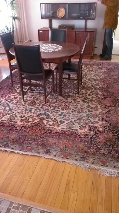 8 1/2'x12' Persian, handwoven rug.