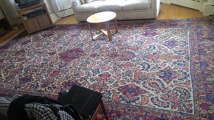 Persian handwoven rug, 10'x16'.