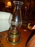 love this vintage oil lamp