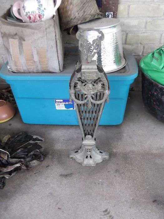 vintage fireplace fan
