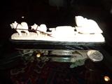 Ivory dog sled