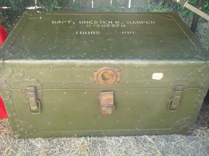 Officer's Military Foot Locker (WWII)?