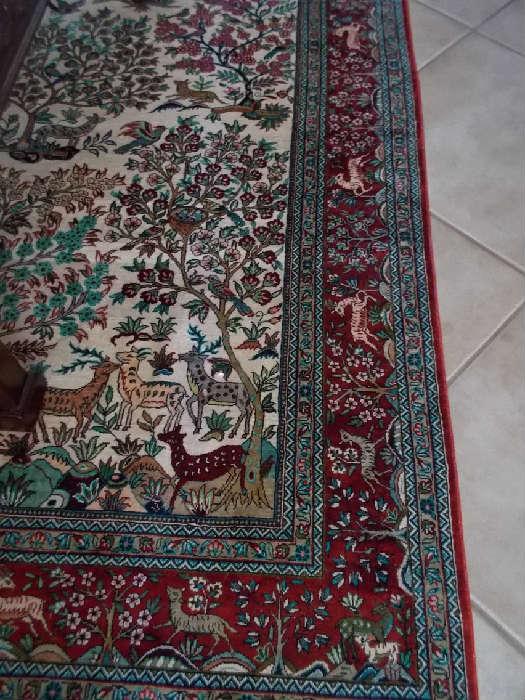 Silk Carpets - Various sizes and patterns