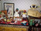 OLD BRAYTON LAGUNA COOKIE JAR, OLD MAMMY COOKIE JAR, + MUCH MUCH MORE BLACK ITEMS
