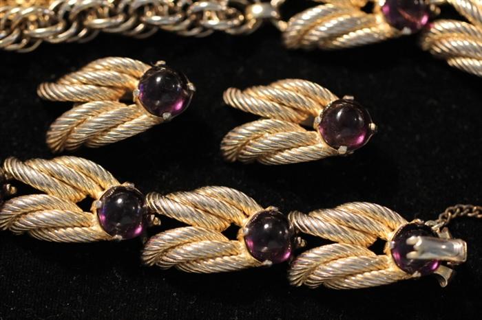 Schiaparelli necklace and earring set