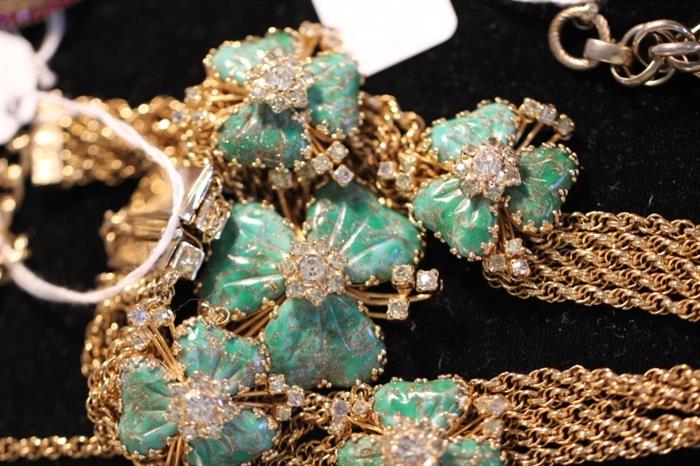 Hobe costume jewelry set