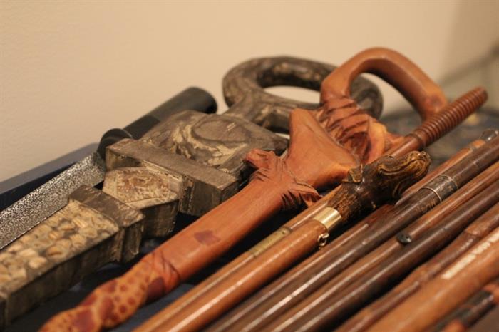 walking stick collection