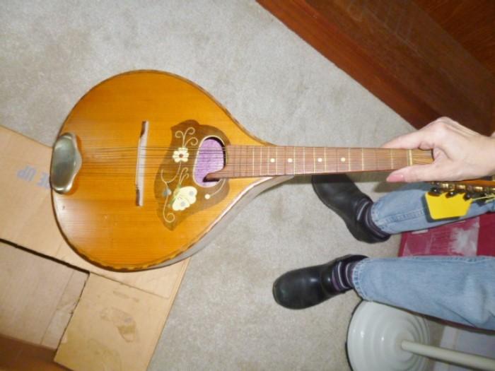 antique mandolin 