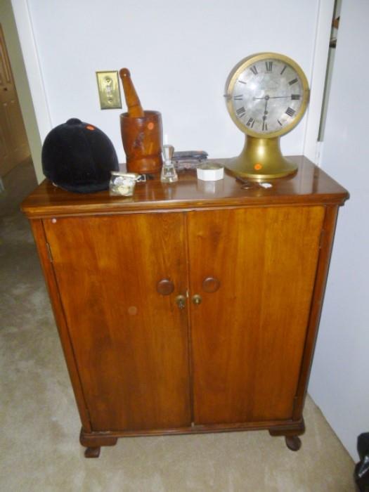 antique music cabinet