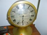 James Rodgers New York Brass Maritime Nautical Clock COMPLETE - RARE! 