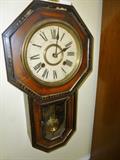 Pre war Japanese regulator clock