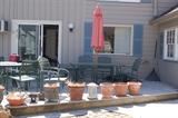 Patio furniture and decorative planters