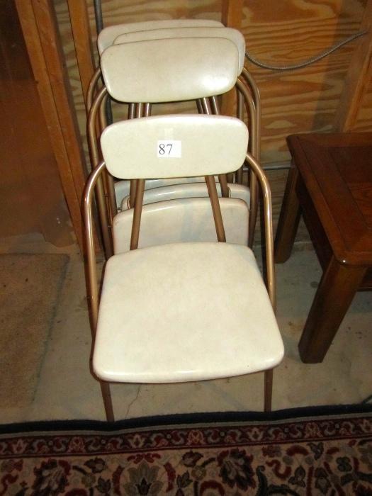 Set of 4 Folding chairs