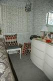 Side Chair and Throw Pillows