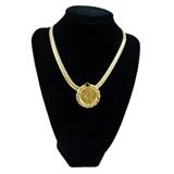 T_22.JPG	Sacagawea Coin Necklace Slider
Condition: Very Good
Shipping: Yes
Size: 15" Adjustable