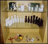 chess set clowns birds angels