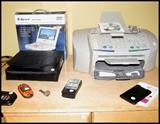 dvd player and printer