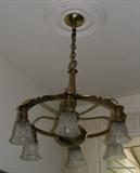 Brass Chandelier
