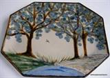 Janet Resnik pottery platter