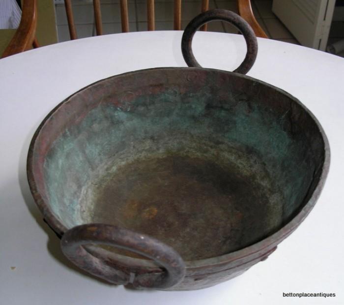 Middle Eastern Copper Bowl