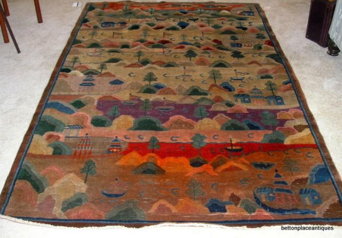 5 x 7.9 Wool rug 