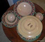 Boujemaa Lamali Faience pottery Morocco, there is quite a lot of these pieces....