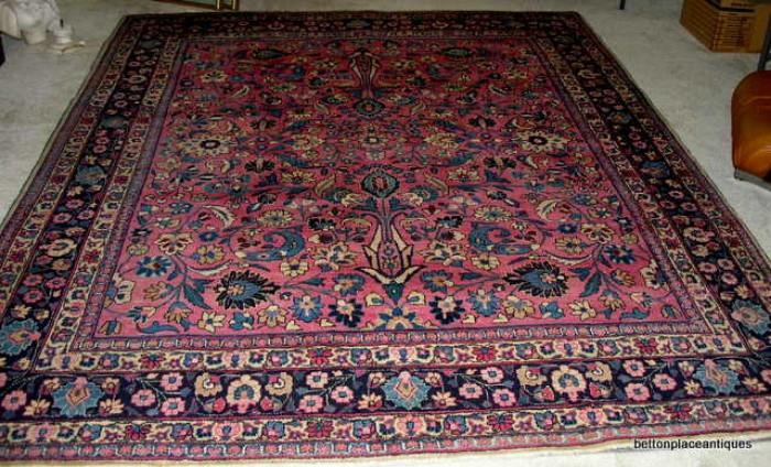 Antique Oriental Rug large one , this is very nice indeed, will add measurement tomorrow
