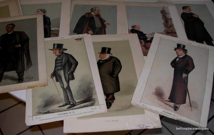 Antique Spy prints