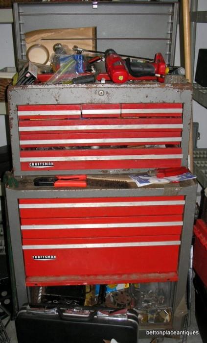 Tool kit drawers full