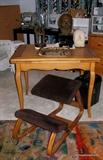 Beautiful Maple Pub Table with pull outs at ends, 