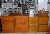 4 File Cabinets, 