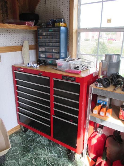 Craftsman Quiet Glide Tools Chest With the Tools In The Next Four Pictures 