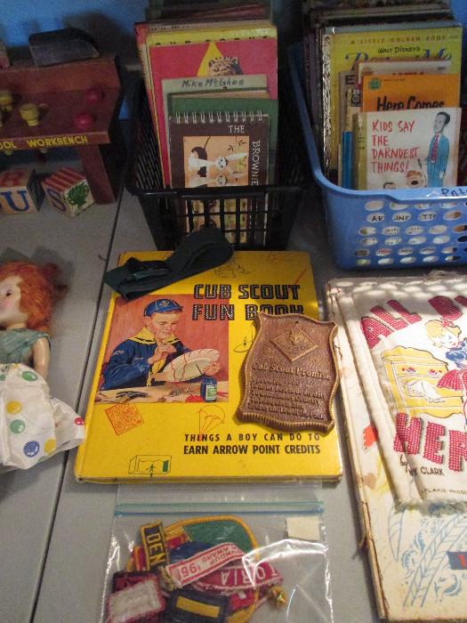 Boy and Girl Scout Items