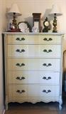 1950's French Provincial Tall Chest