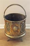 Large Brass Planter