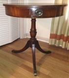 1930's Mahogany Drum Table
