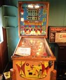 Bally's Night Club Wooden Odds Gambling Game 