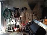 Gas Grill, Garden Tools, Brooms, Garden Hose