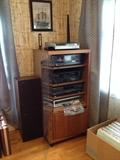 Stereo Equipment, Record Player, DVD player, CD player, Receivers   