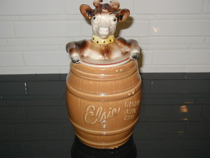 Elsie the Cow cookie jar
