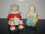 Goldilocks and Little Boy Blue cookie jar - examples from this collection all of which are in very good condition