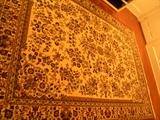 Approximately 12 x 8 rug.  Pet free home
