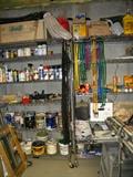Paints and Paint Supplies and misc repair items